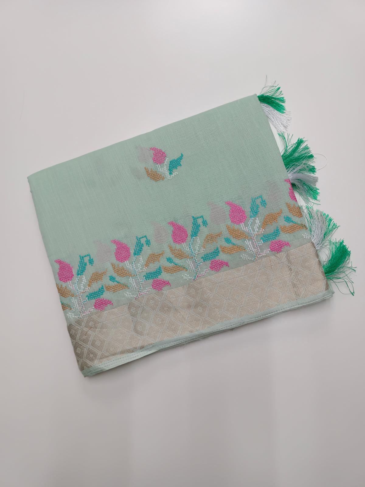 FANCY GADWAL COTTON SAREE