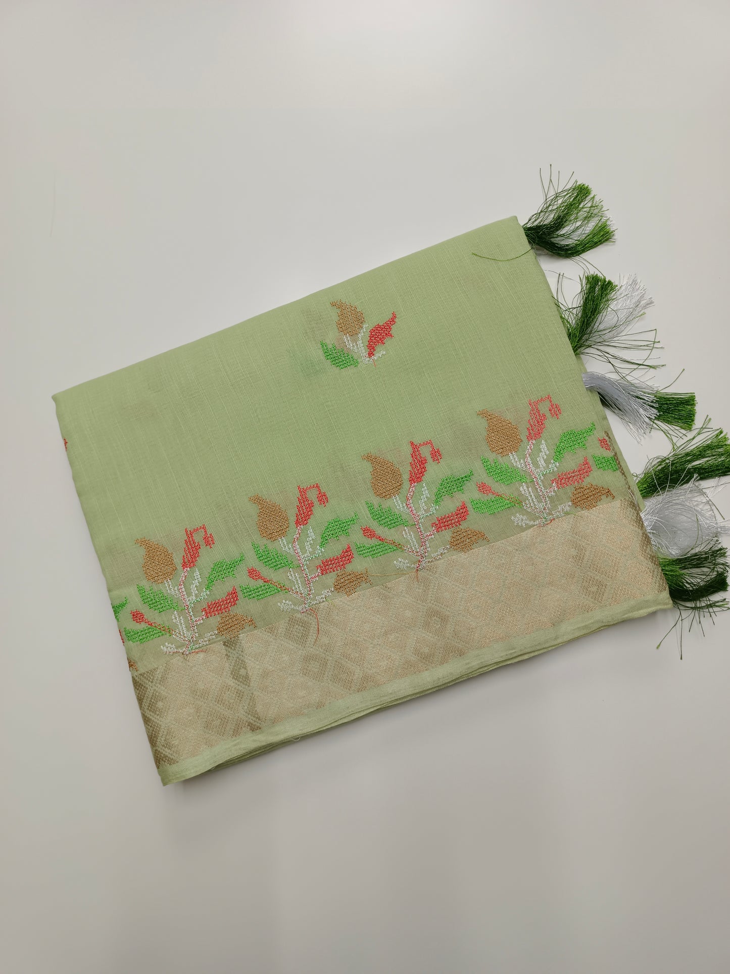 FANCY GADWAL COTTON SAREE