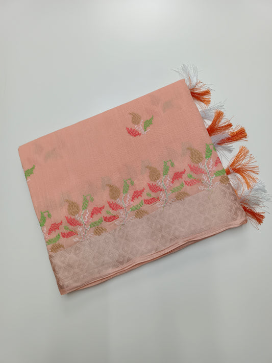 FANCY GADWAL COTTON SAREE