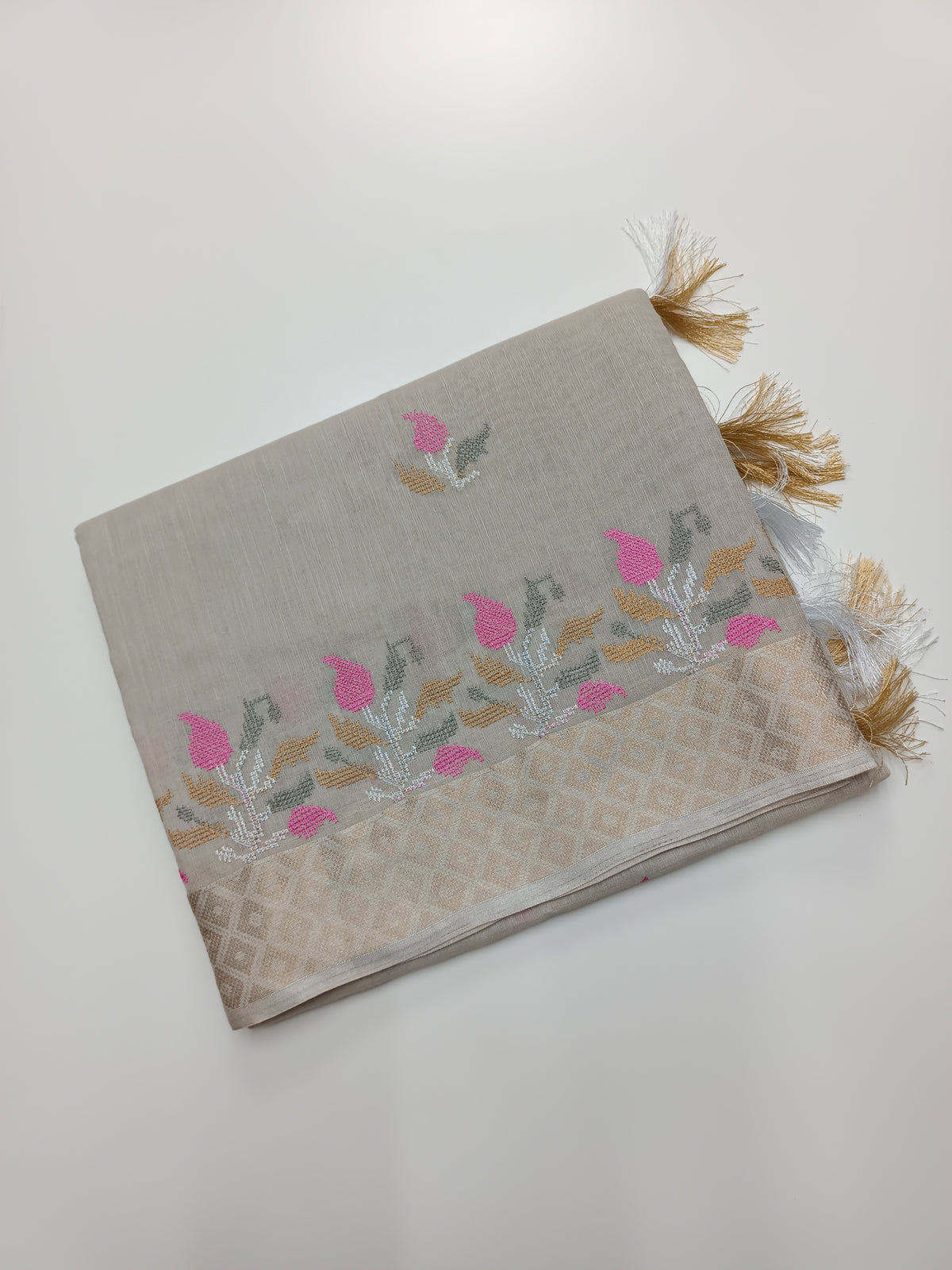 FANCY GADWAL COTTON SAREE