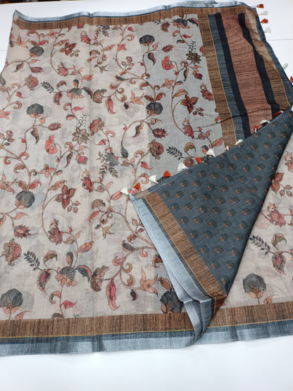 FANCY LENIN SAREE