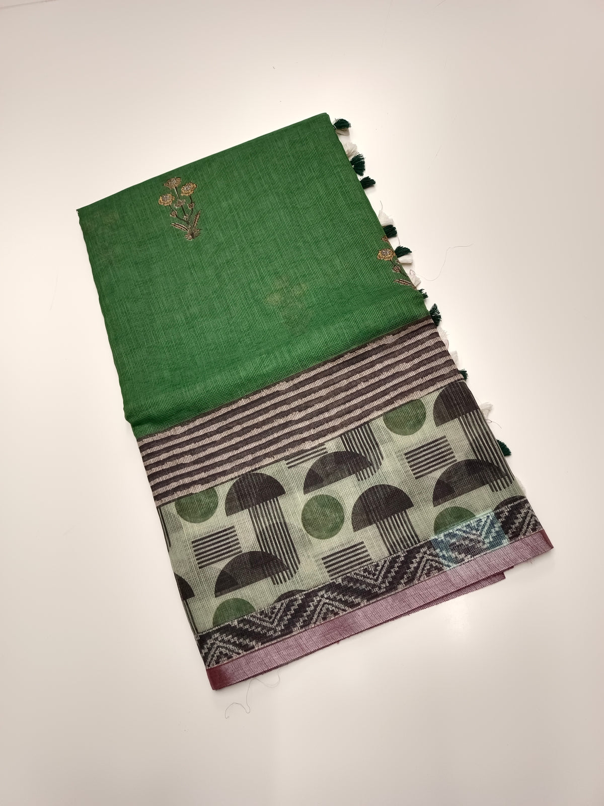 FANCY LENIN SAREE