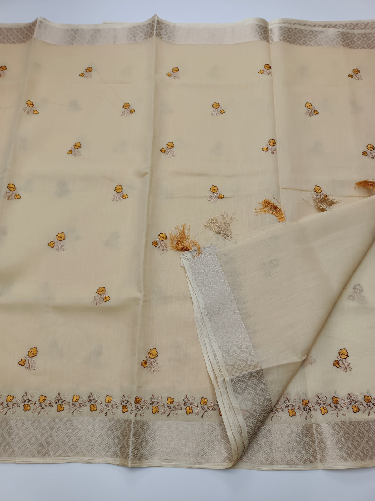 FANCY GADWAL COTTON SAREE