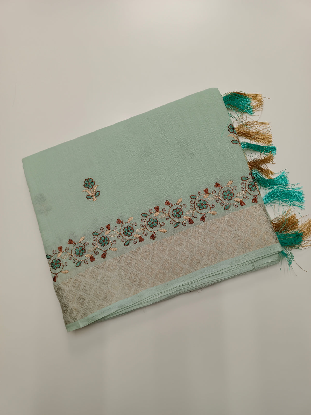 FANCY GADWAL COTTON SAREE