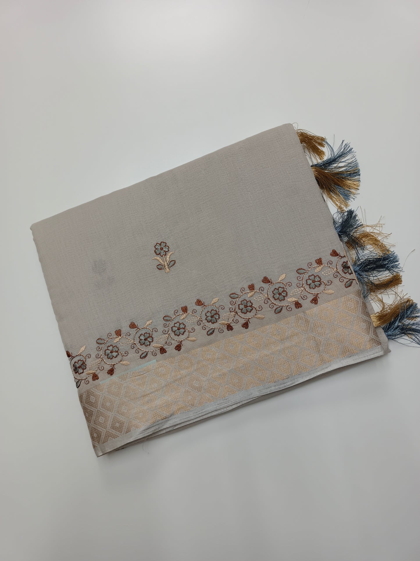 FANCY GADWAL COTTON SAREE