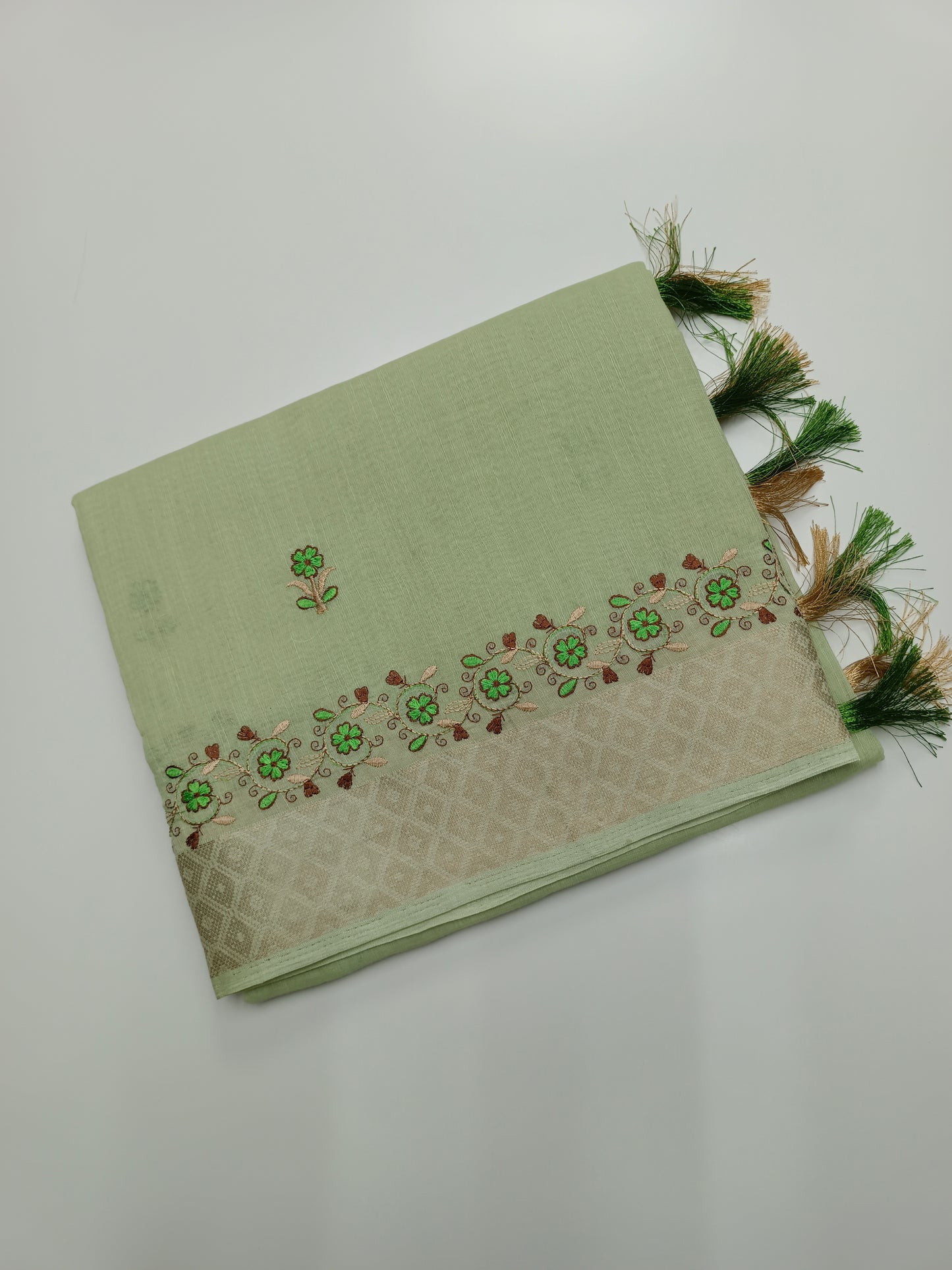 FANCY GADWAL COTTON SAREE