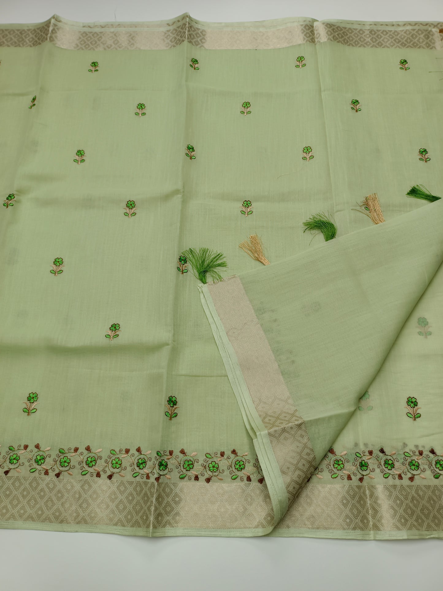 FANCY GADWAL COTTON SAREE