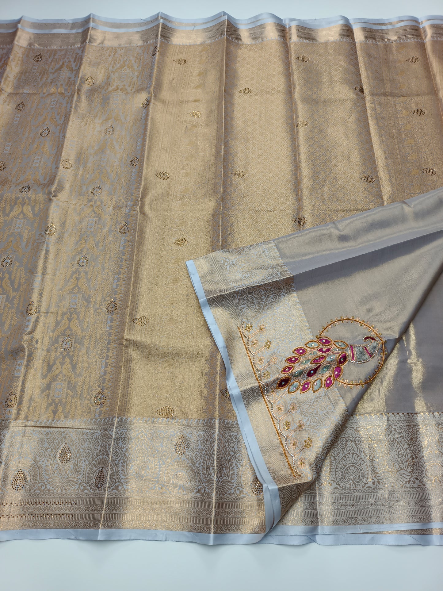 FANCY BROCADE SAREE