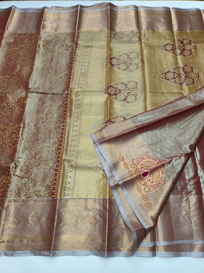 FANCY BROCADE SAREE