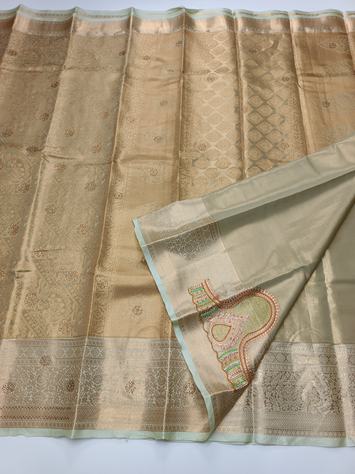 FANCY BROCADE SAREE
