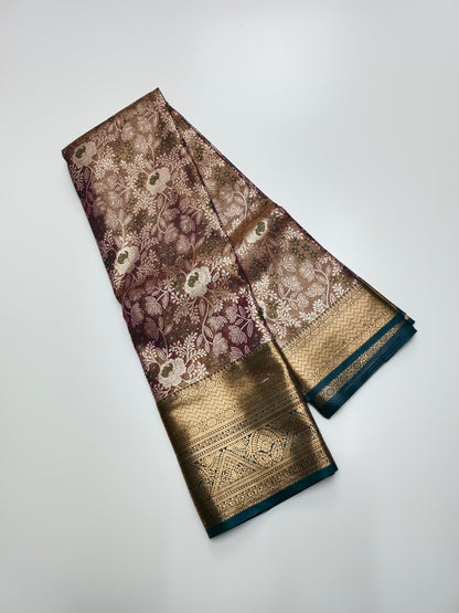 FANCY BROCADE SAREE
