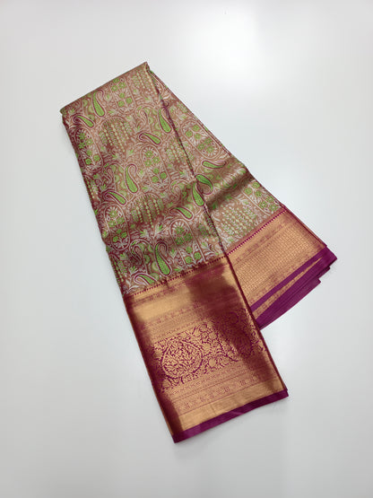 FANCY BROCADE SAREE