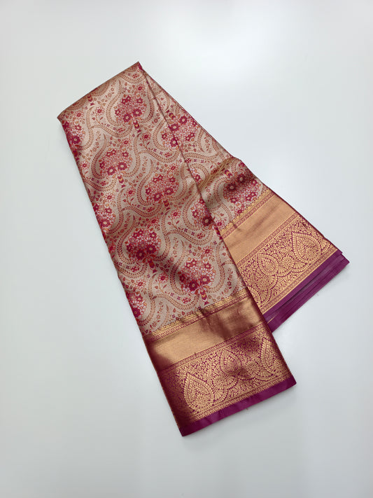FANCY BROCADE SAREE
