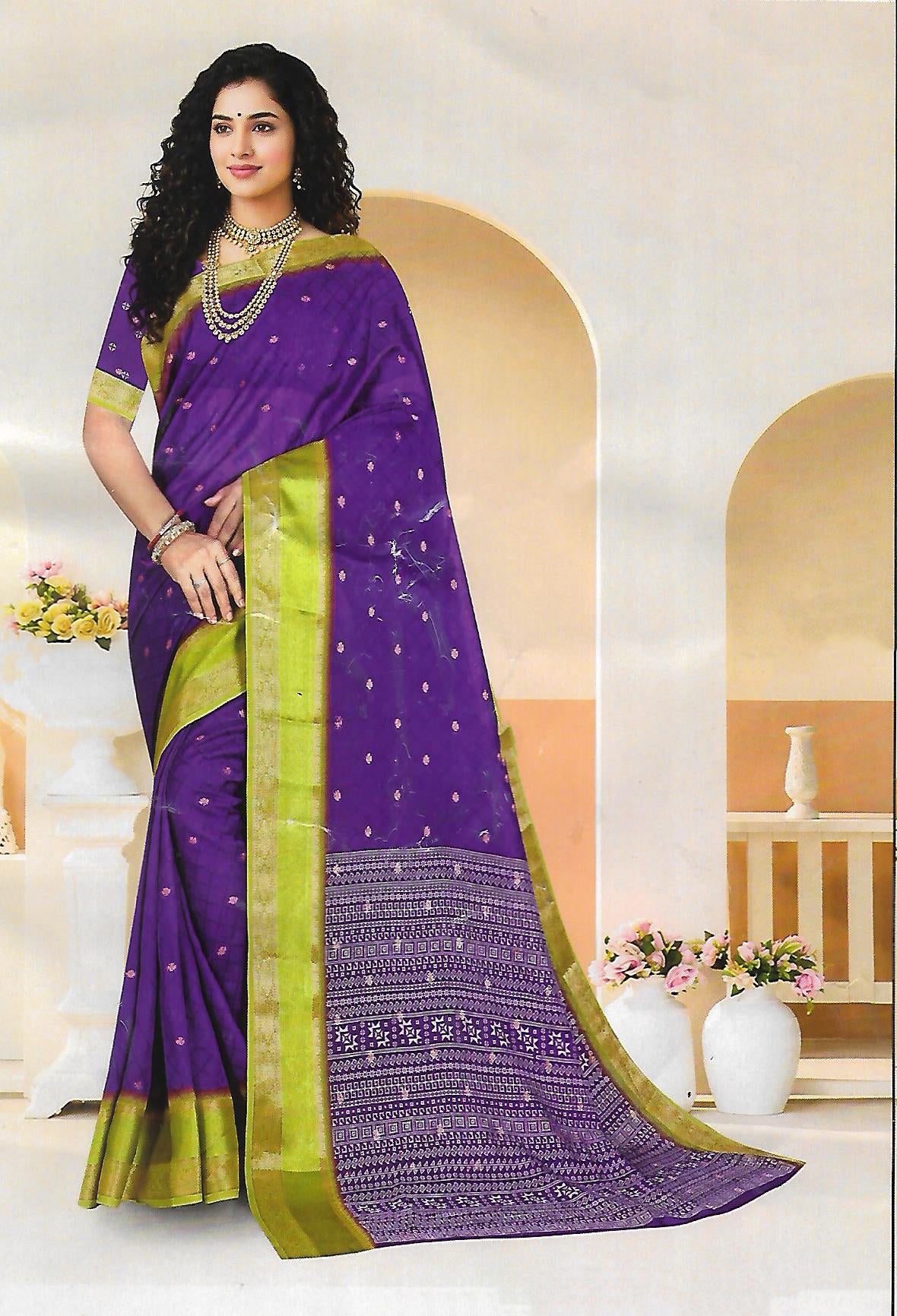 FANCY SYNTHETIC SAREE
