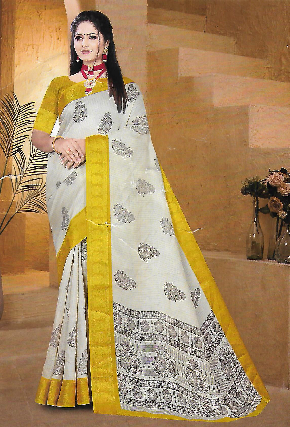 FANCY SYNTHETIC SAREE