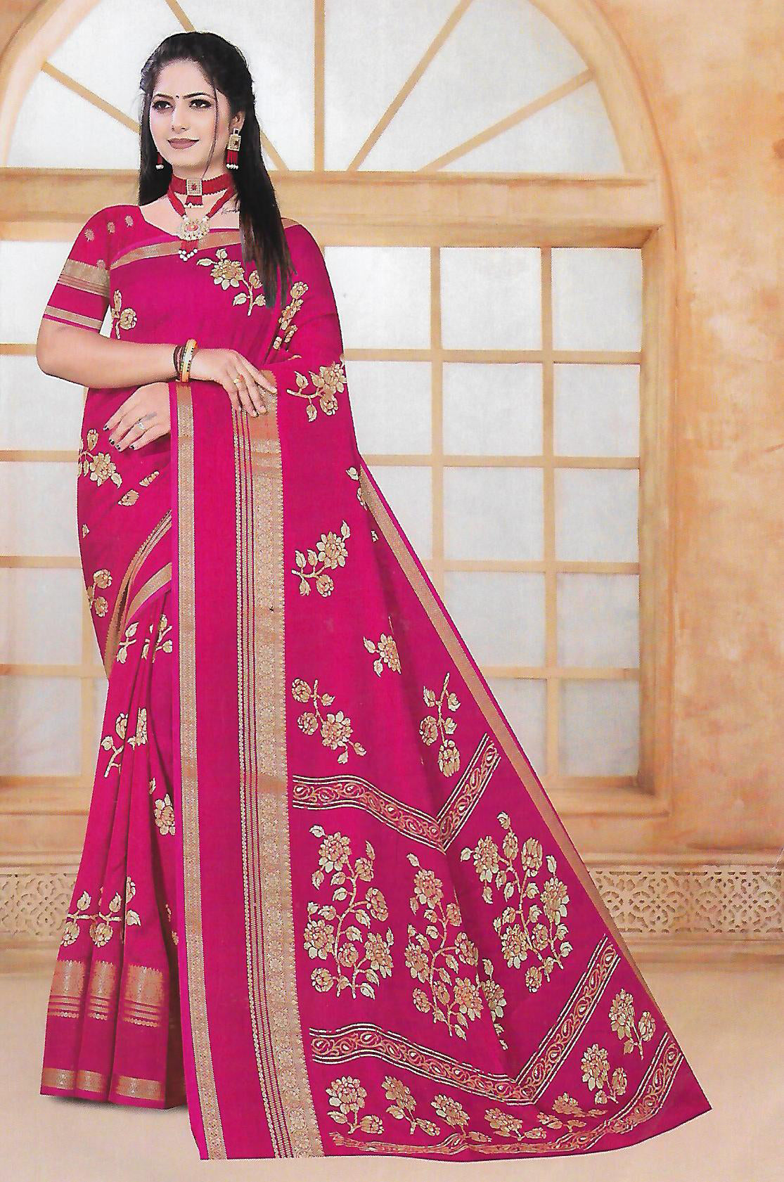 FANCY SYNTHETIC SAREE