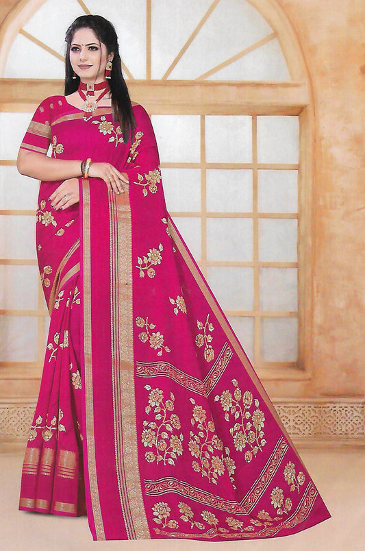 FANCY SYNTHETIC SAREE