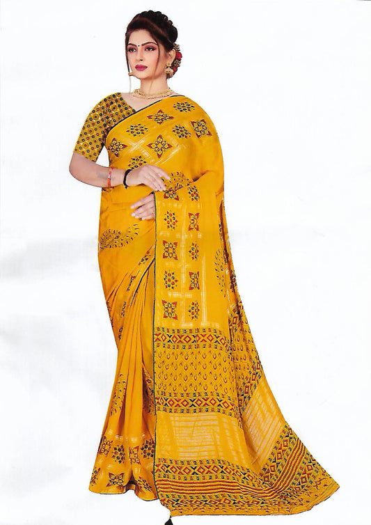 FANCY SYNTHETIC SAREE