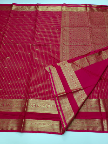 SEMI CREPE SILK SAREE
