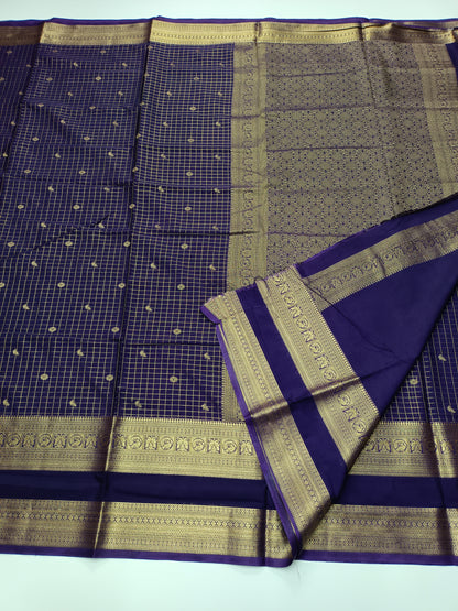 SEMI CREPE SILK SAREE