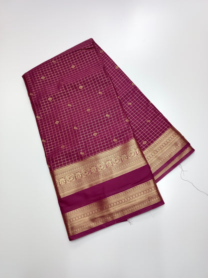 SEMI CREPE SILK SAREE
