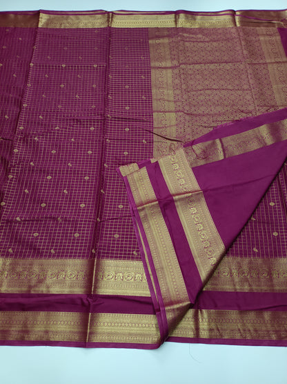 SEMI CREPE SILK SAREE