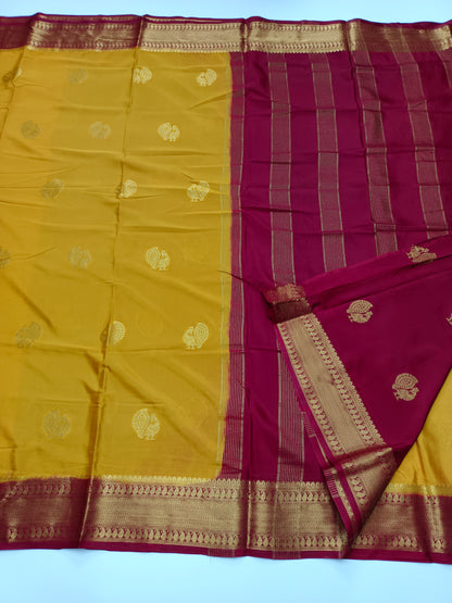 SEMI CREPE SILK SAREE