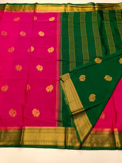 SEMI CREPE SILK SAREE