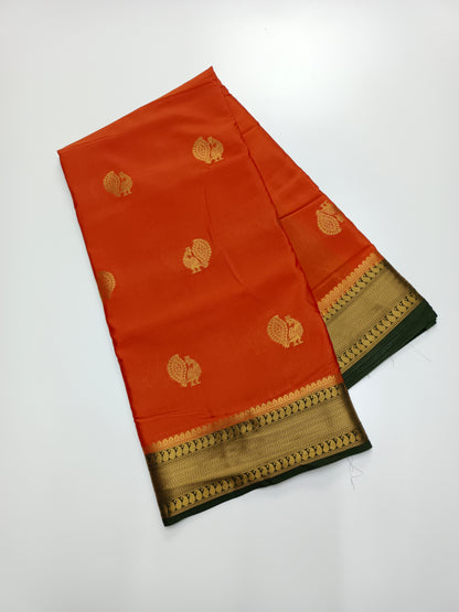 SEMI CREPE SILK SAREE
