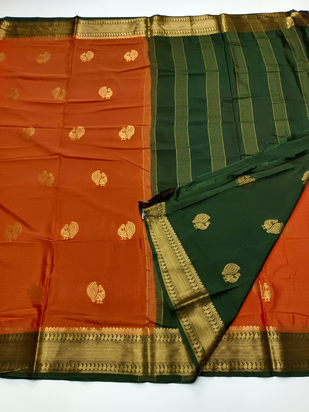 SEMI CREPE SILK SAREE