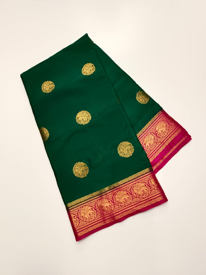 SEMI CREPE SILK SAREE