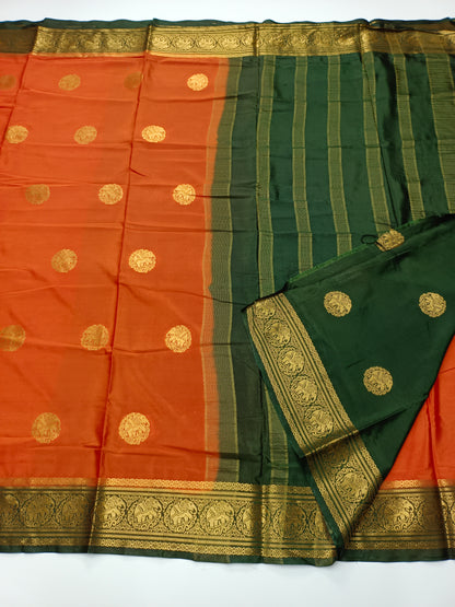 SEMI CREPE SILK SAREE