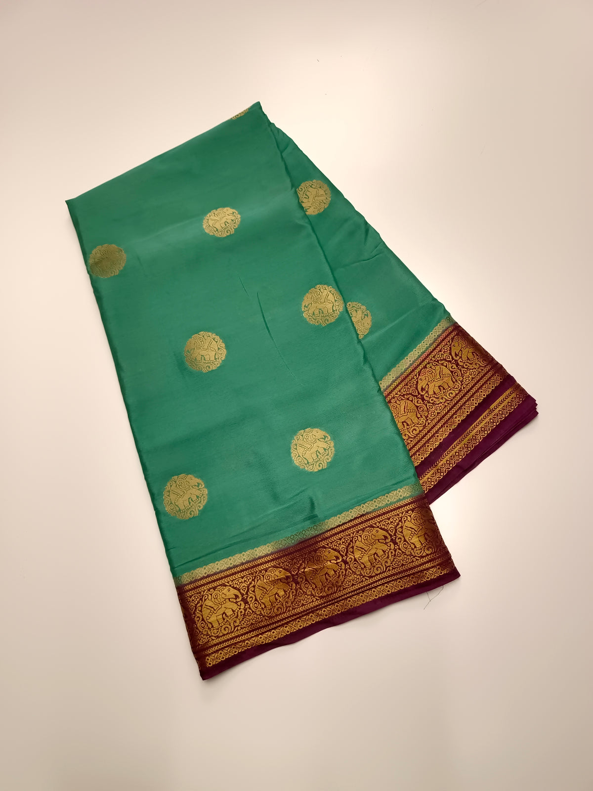 SEMI CREPE SILK SAREE