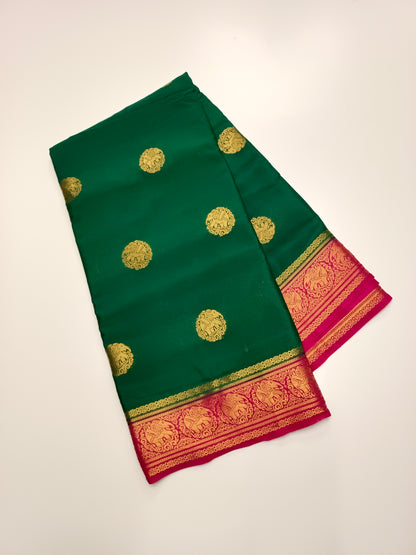 SEMI CREPE SILK SAREE