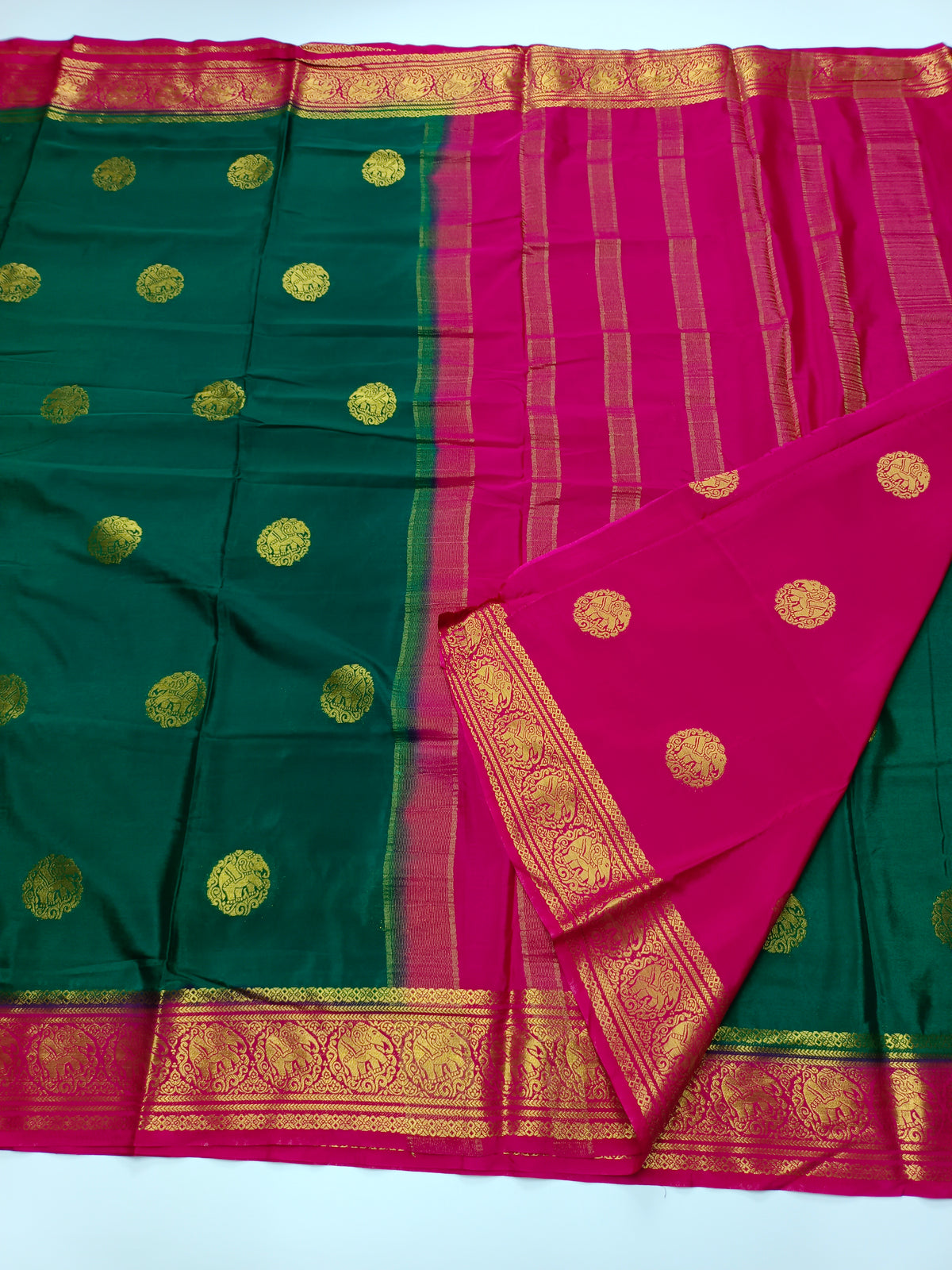 SEMI CREPE SILK SAREE