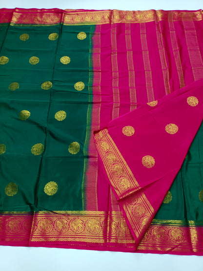 SEMI CREPE SILK SAREE