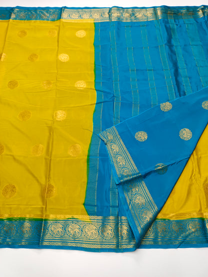SEMI CREPE SILK SAREE
