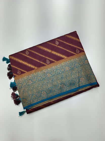 FANCY RAW SILK SAREE