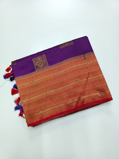 FANCY RAW SILK SAREE