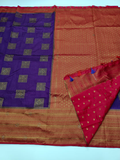 FANCY RAW SILK SAREE
