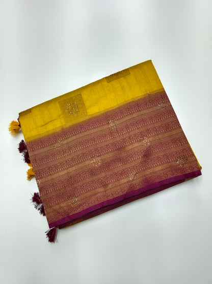 FANCY RAW SILK SAREE