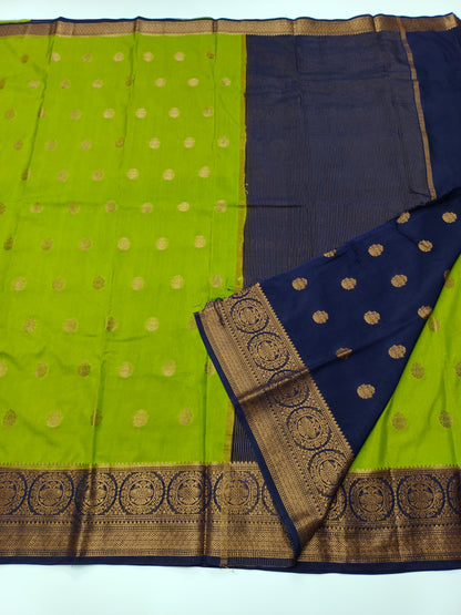 SEMI CREPE SILK SAREE
