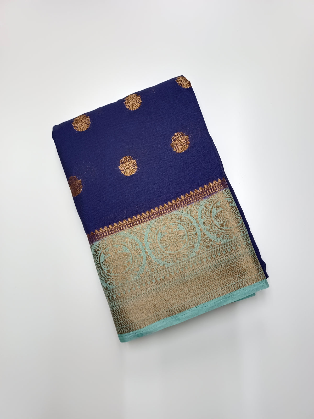 SEMI CREPE SILK SAREE