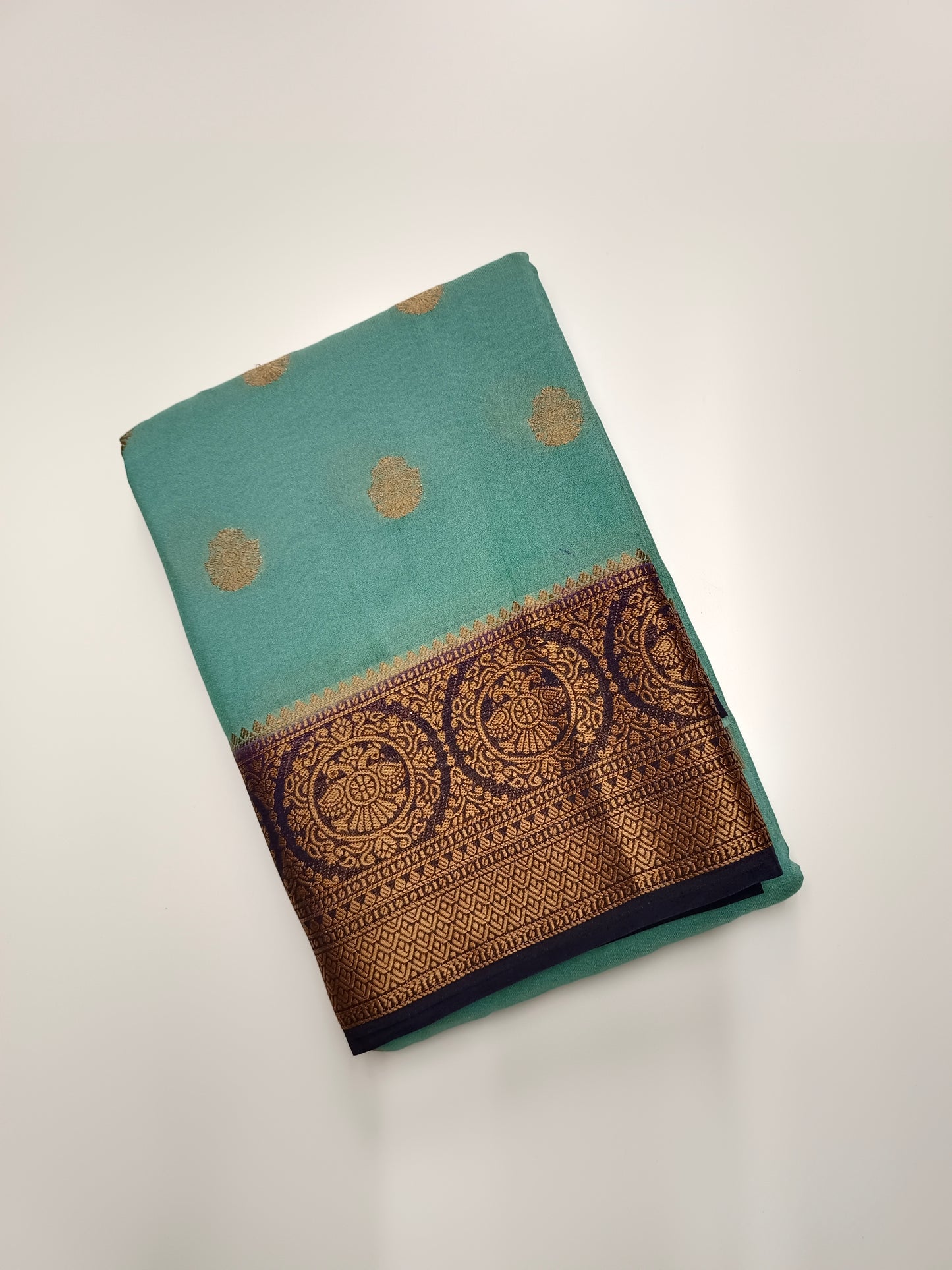 SEMI CREPE SILK SAREE