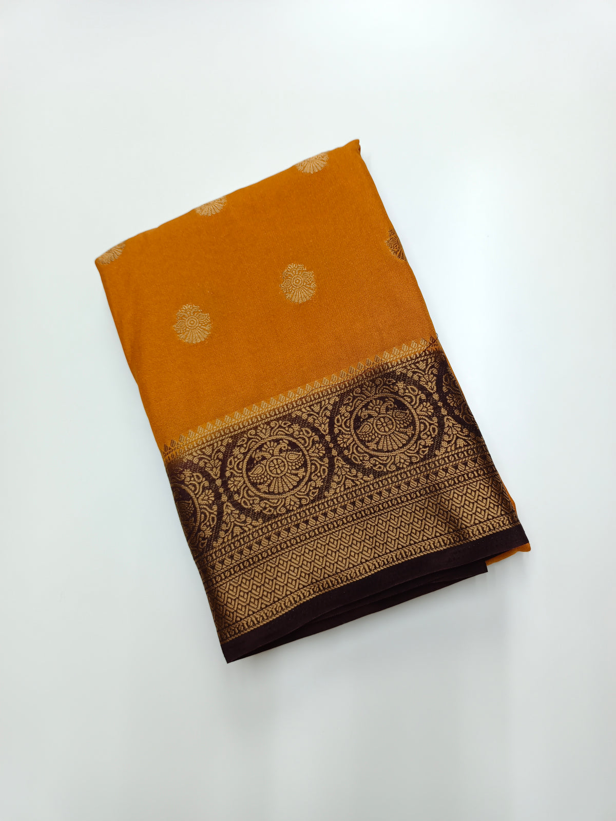 SEMI CREPE SILK SAREE