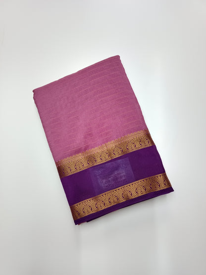 SEMI CREPE SILK SAREE