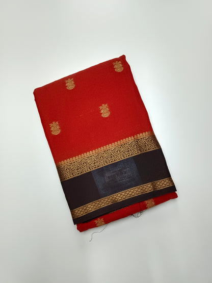 SEMI CREPE SILK SAREE