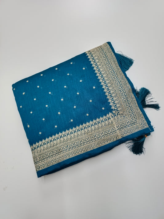 FANCY WORK SAREE