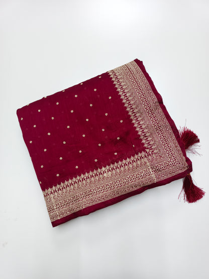 FANCY WORK SAREE