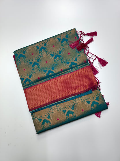 FANCY RAW SILK SAREE